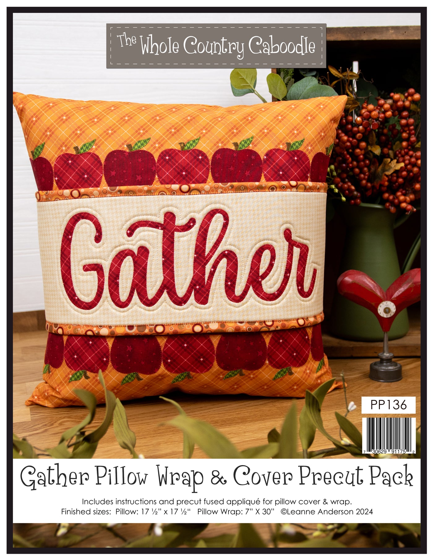 Gather Pillow Wrap & Cover