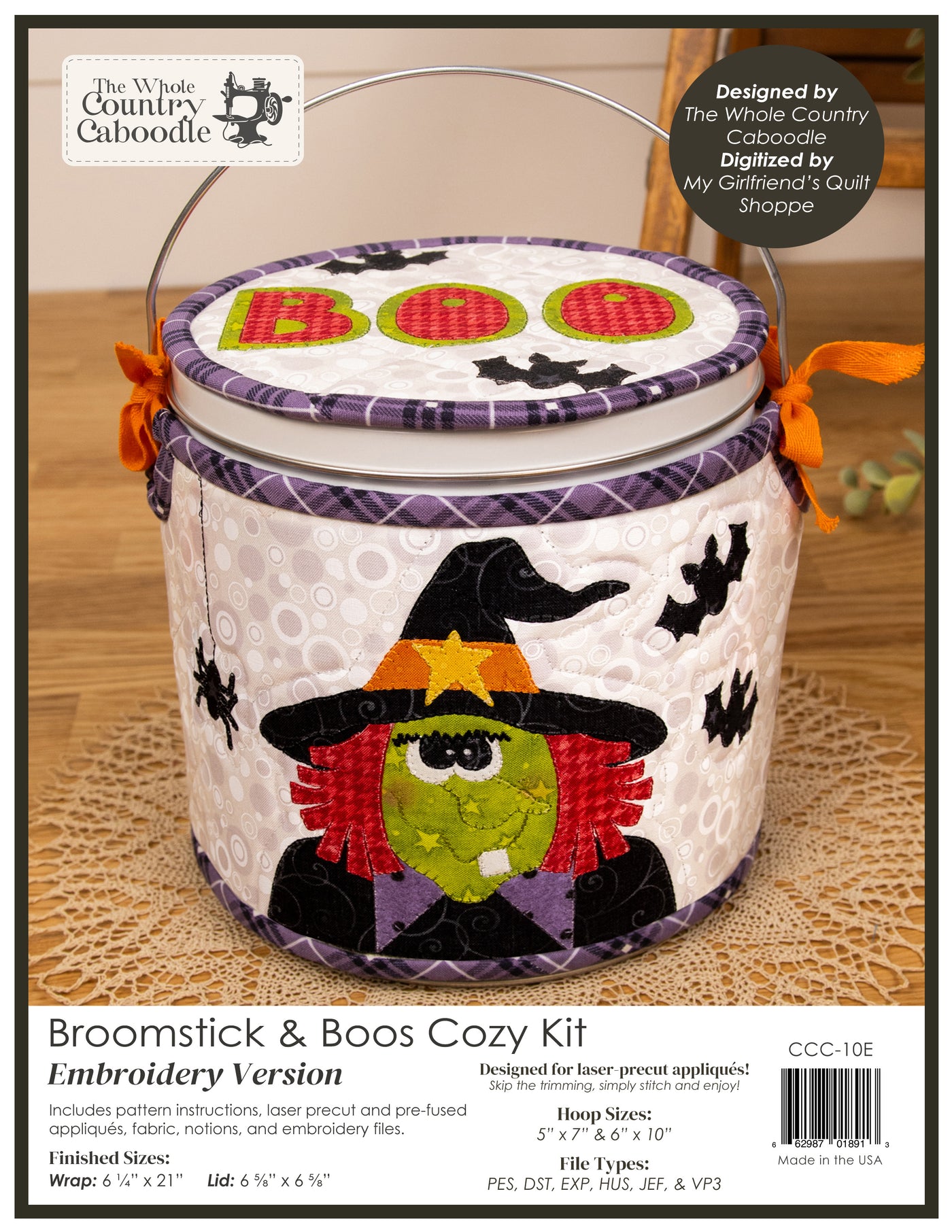 Broomstick & Boos Cozy Kit - Embroidery
