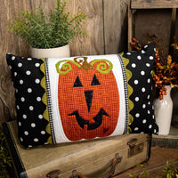 Spooky Jack Pillow Wrap & Cover Pattern