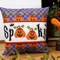 Spooky Pillow Wrap & Cover