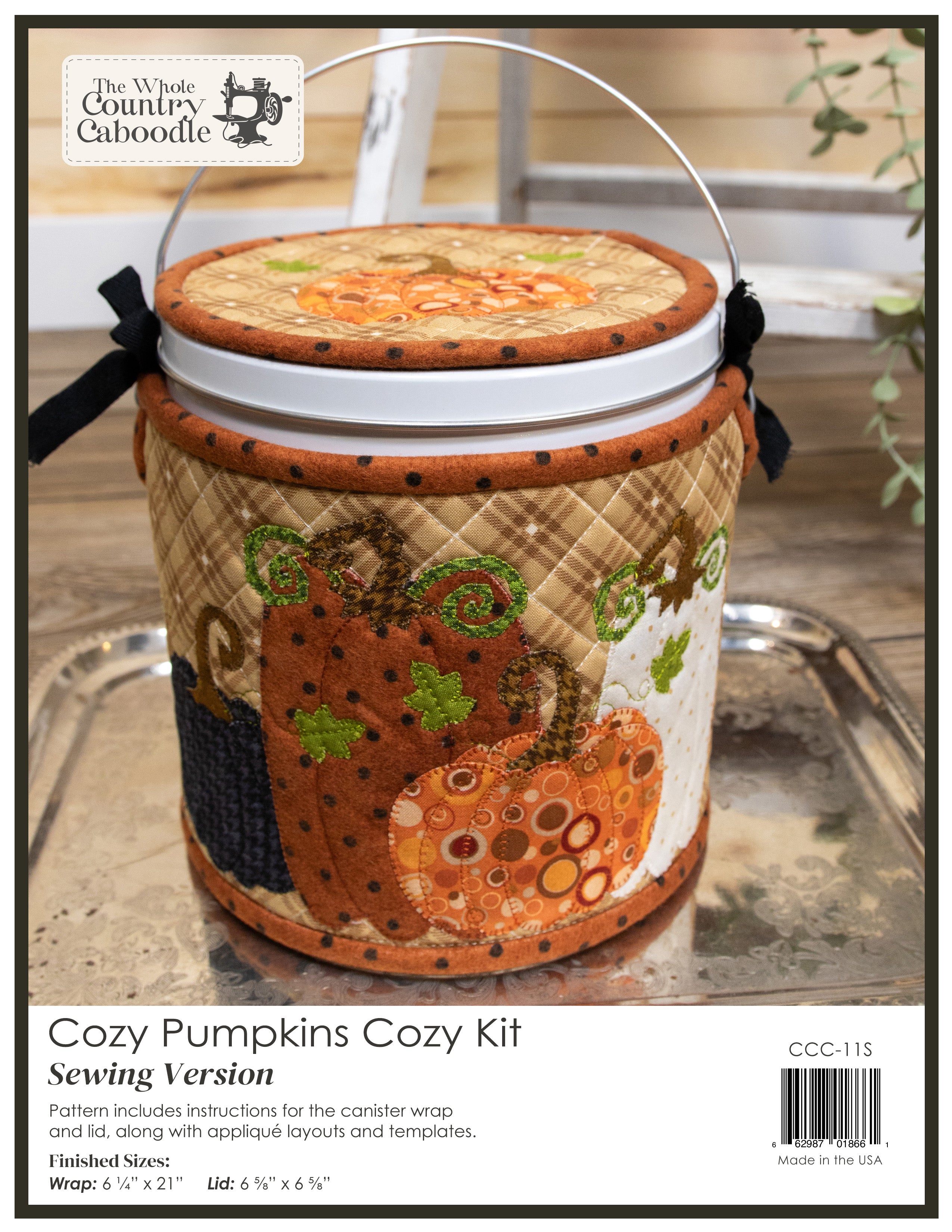 Cozy Pumpkins Cozy Kit - Sewing