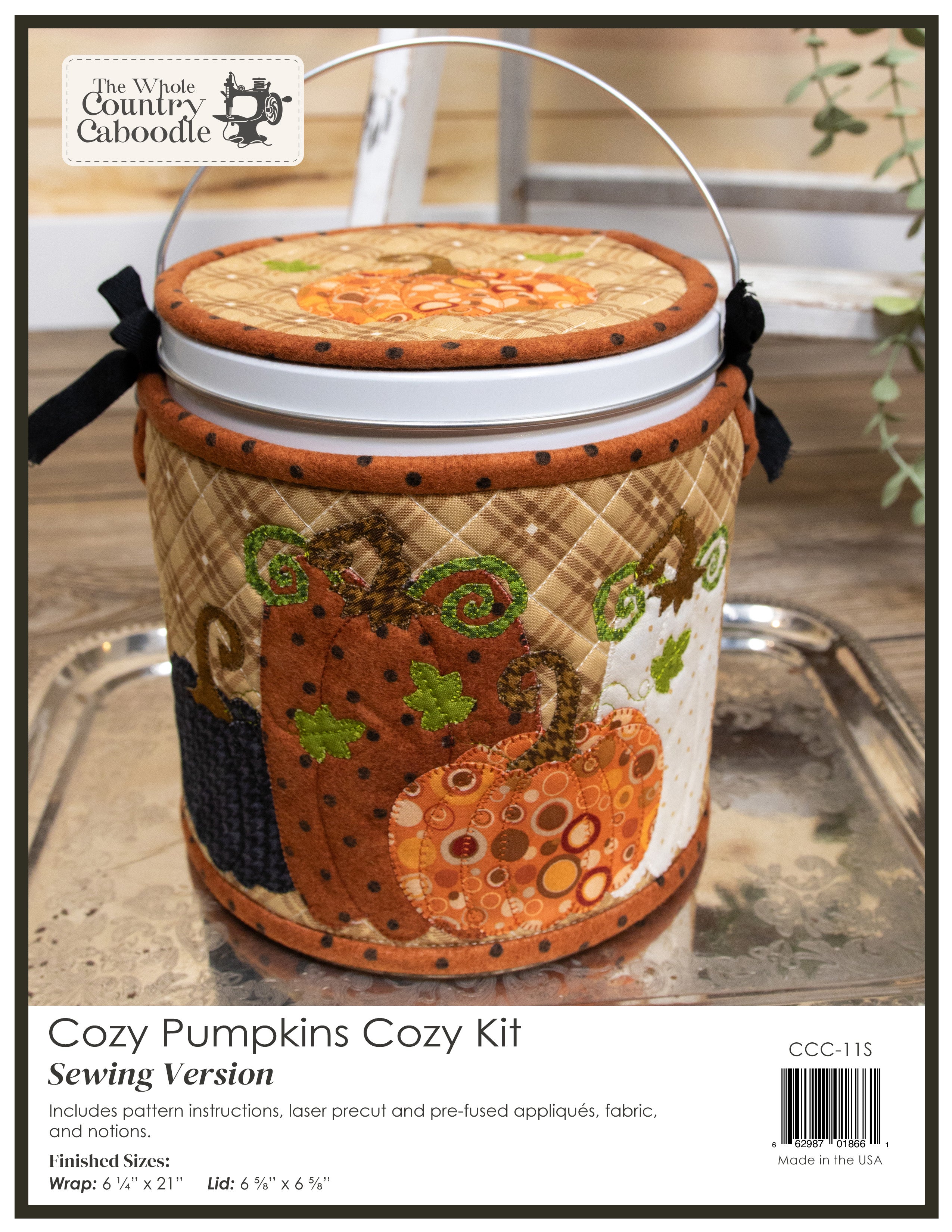 Cozy Pumpkins Cozy Kit - Sewing