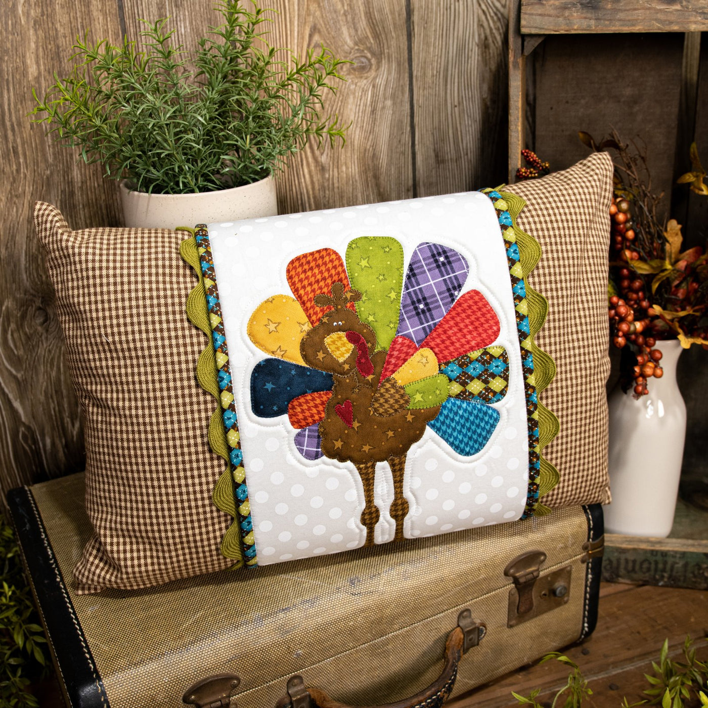 Gobble Gobble Pillow Wrap & Cover Pattern
