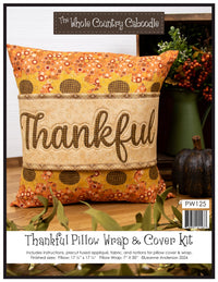 Thankful Pillow Wrap & Cover Kit