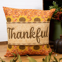 Thankful Pillow Wrap & Cover Pattern