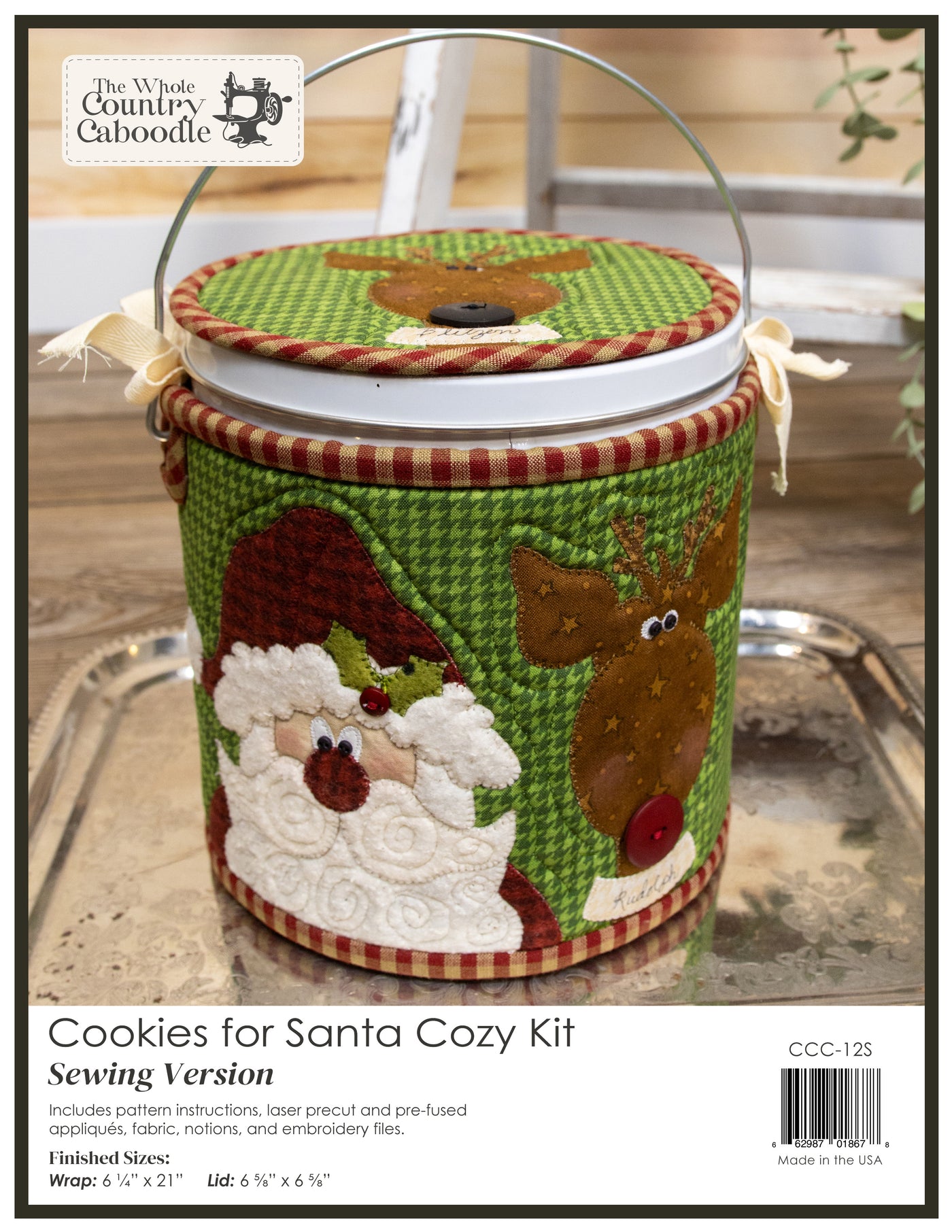 Cookies for Santa Cozy Kit - Sewing