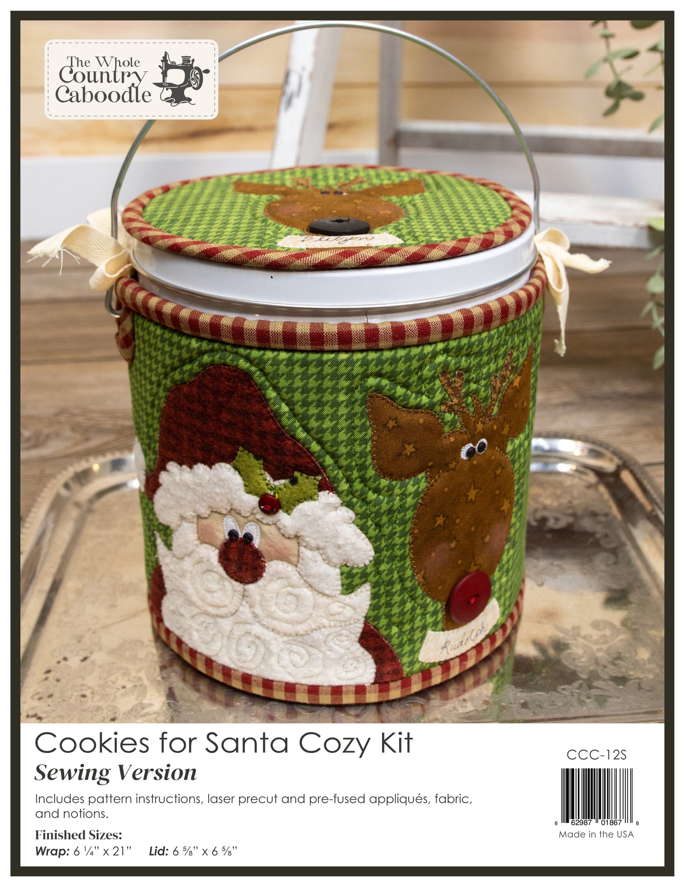 Cookies for Santa Cozy Kit - Sewing