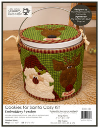 Cookies for Santa Cozy Kit - Embroidery