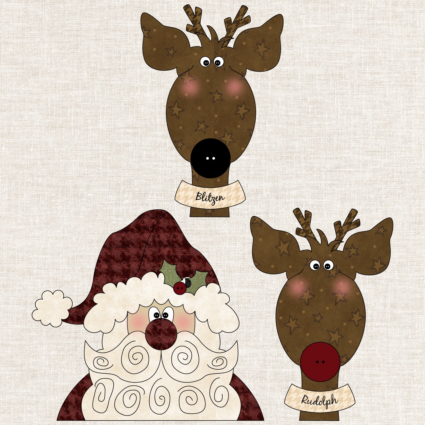 Cookies for Santa Precut Fused Applique Pack
