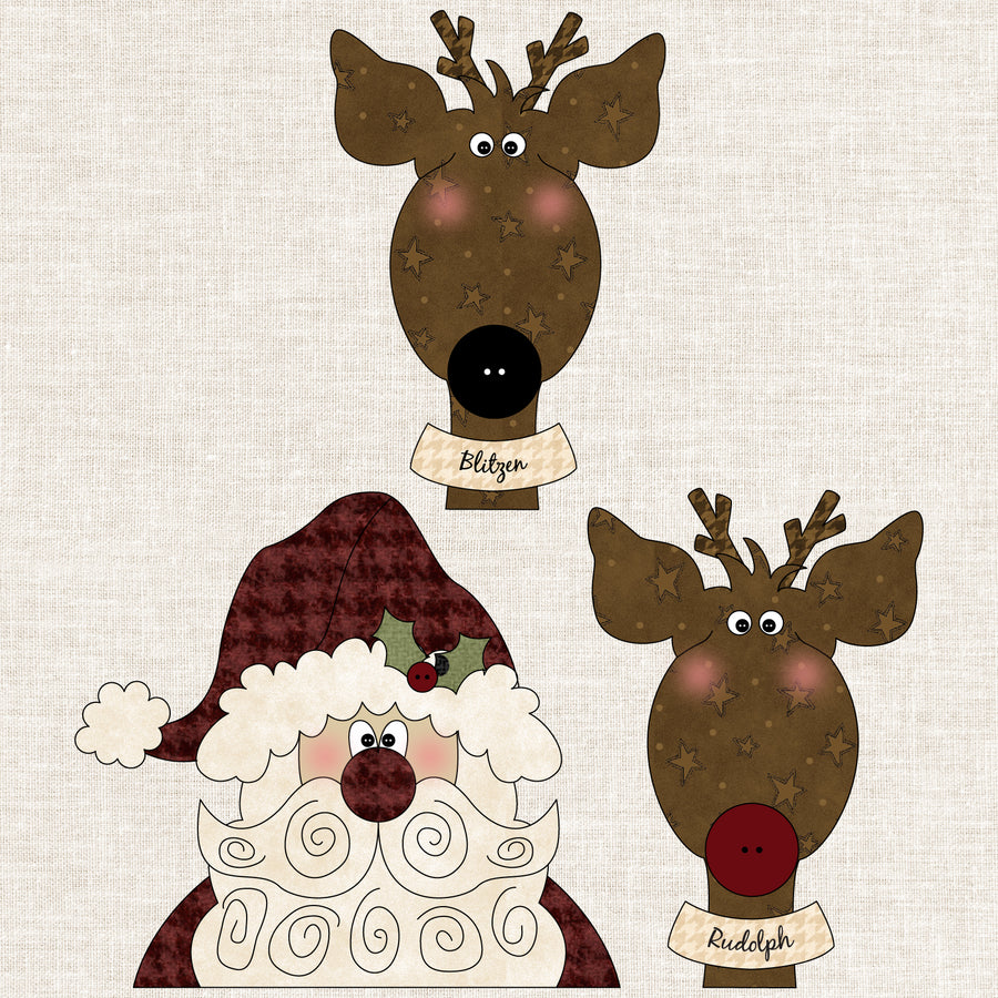 Cookies for Santa Precut Fused Applique Pack