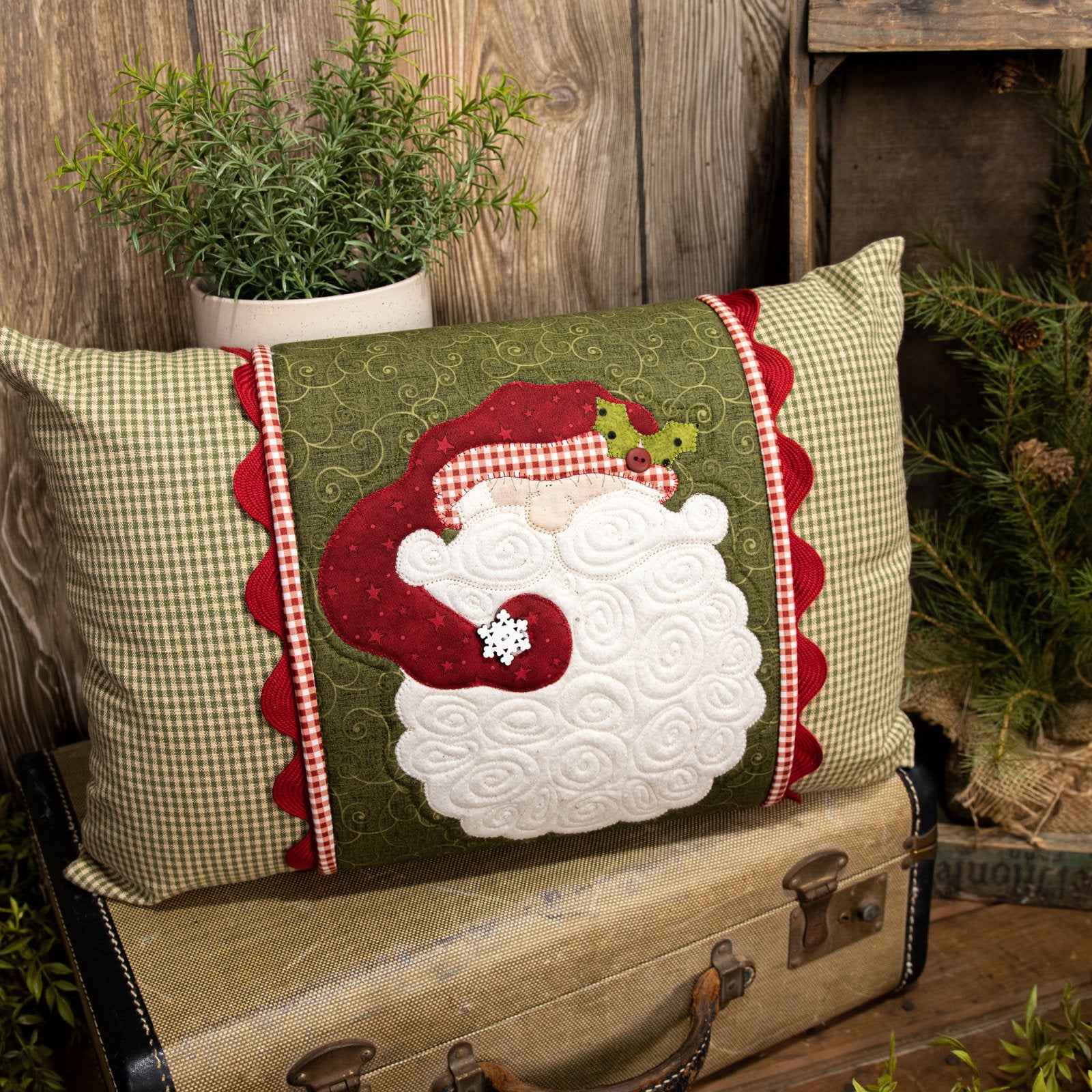 Ho Ho Ho Pillow Wrap & Cover Pattern