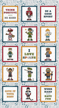 1440-90 Gray - I Love Sports