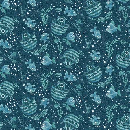 1751-77 Navy Tonal Ark || Two by Two