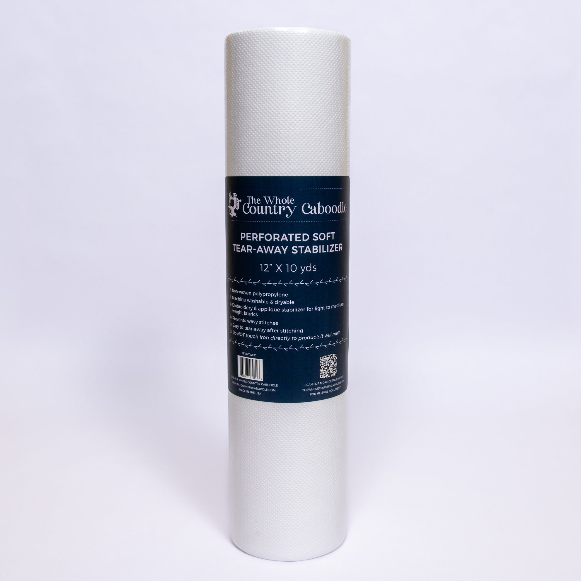 Perforated Soft Tear-Away Stabilizer Roll 12in x 10 yds