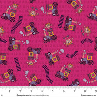 2339-85 Magenta Train Tonal || Silly Gilly Returns