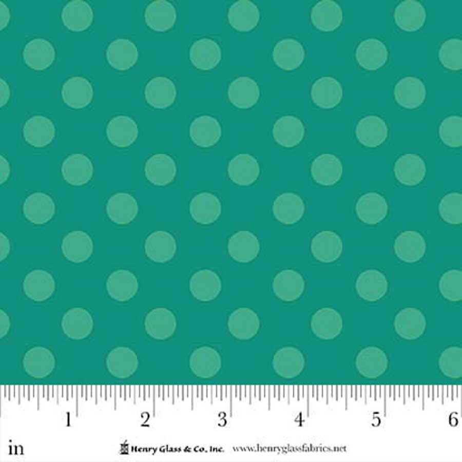 2344-76 Teal Dots || Silly Gilly Returns