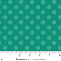 2344-76 Teal Dots || Silly Gilly Returns