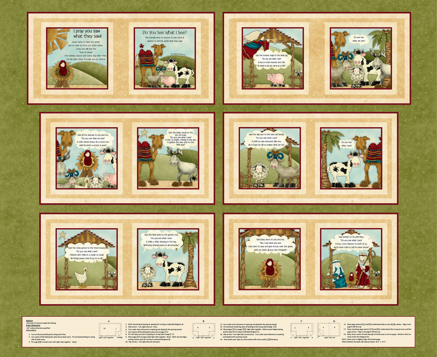 2372BP-66 Do you See What I See? Book Panel | Little Readers 6