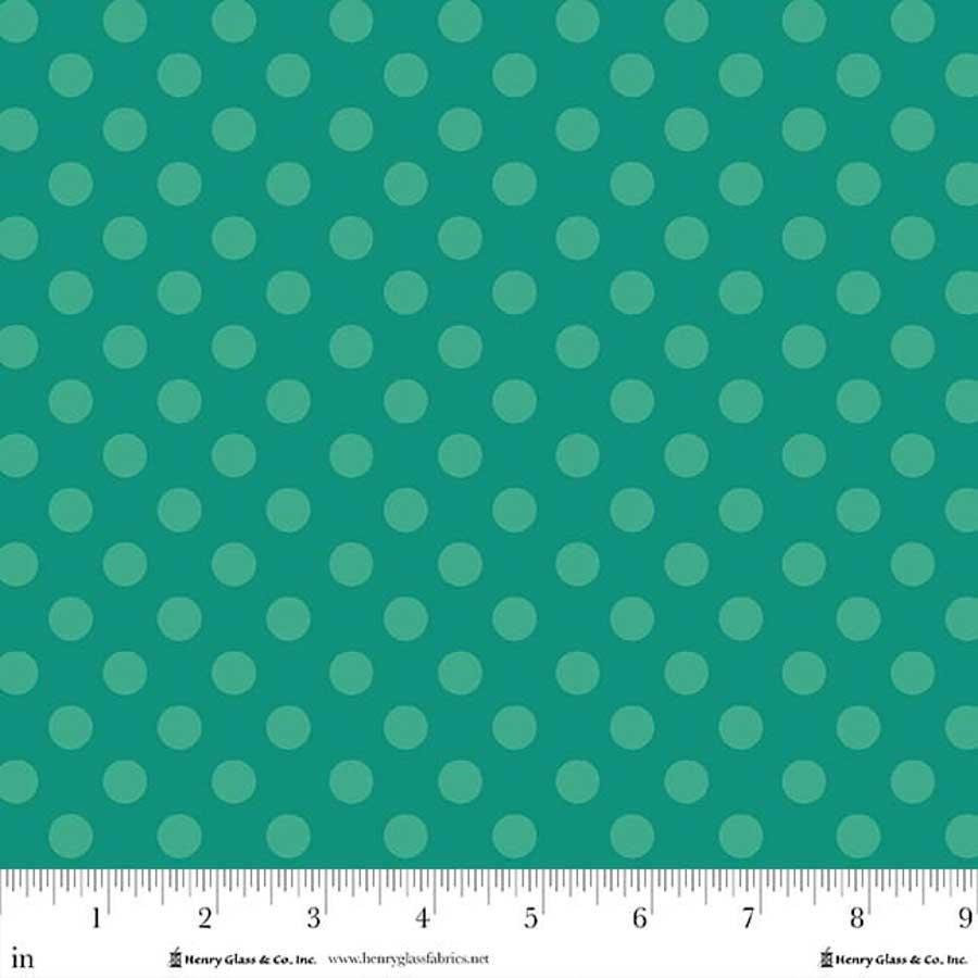 2426MK-76 Teal Dots Minky || Silly Gilly Returns Minky