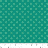 2426MK-76 Teal Dots Minky || Silly Gilly Returns Minky
