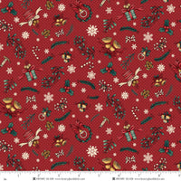 2527-88 Red Allover Elements || Gifts of Gratitude