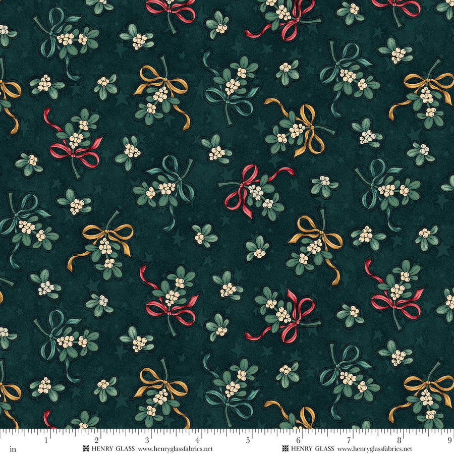 2528-77 Teal Mistletoe Toss || Gifts of Gratitude