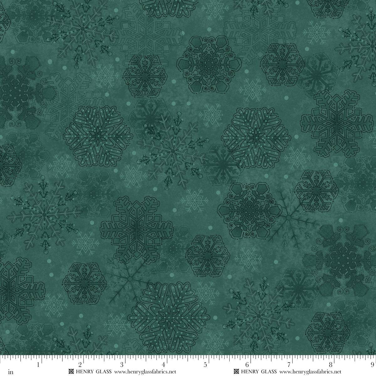 2529-77 Teal Snowflakes || Gifts of Gratitude