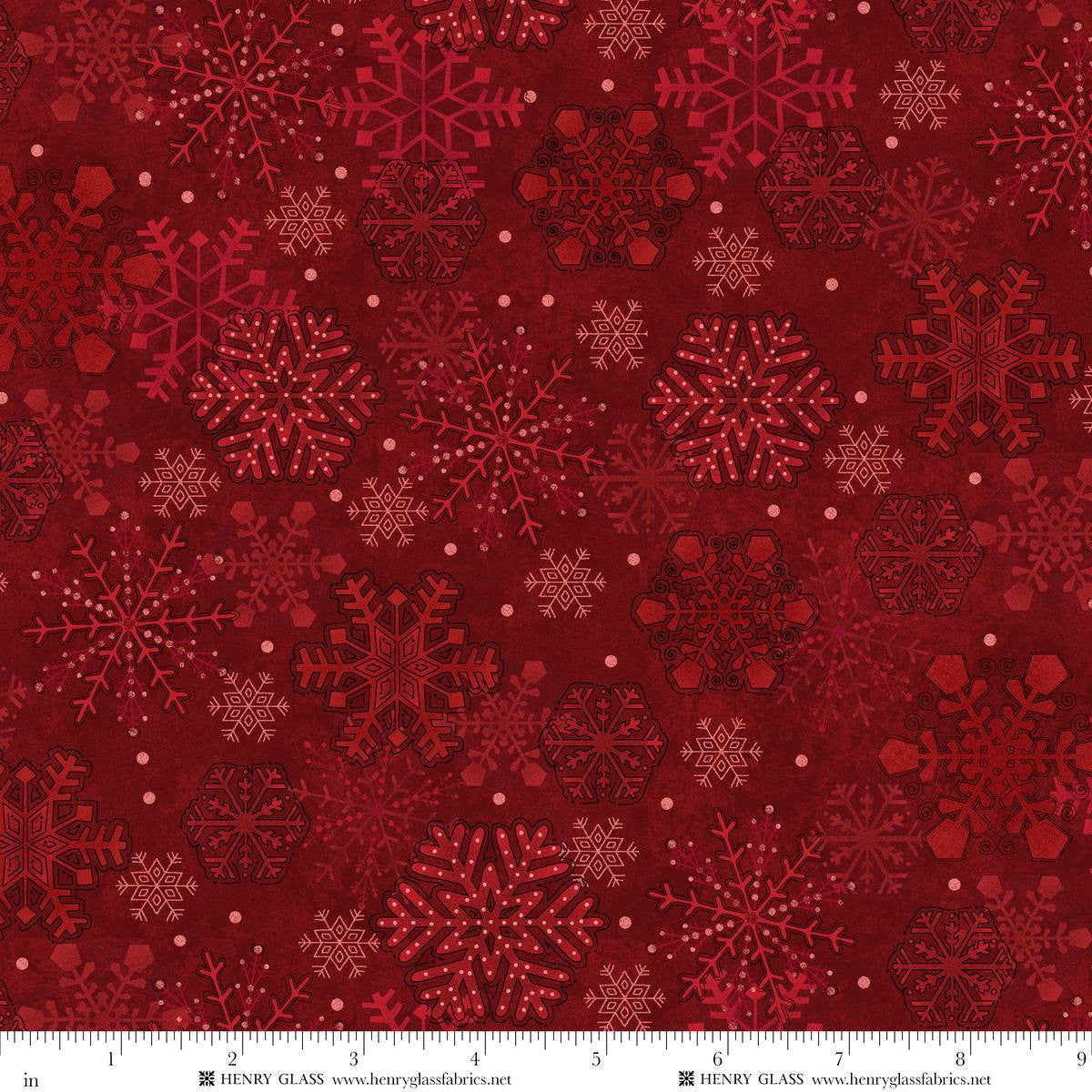 2529-88 Red Snowflakes || Gifts of Gratitude