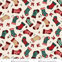 2530-44 Cream Tossed Stockings || Gifts of Gratitude