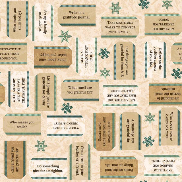 2531-44 Cream Gratitude Tags || Gifts of Gratitude