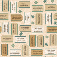 2531-44 Cream Gratitude Tags || Gifts of Gratitude