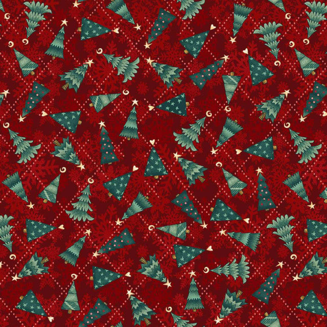 2532-88 Red Christmas Trees || Gifts of Gratitude