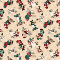 2536-41 Tan Snowmen Toss || Gifts of Gratitude