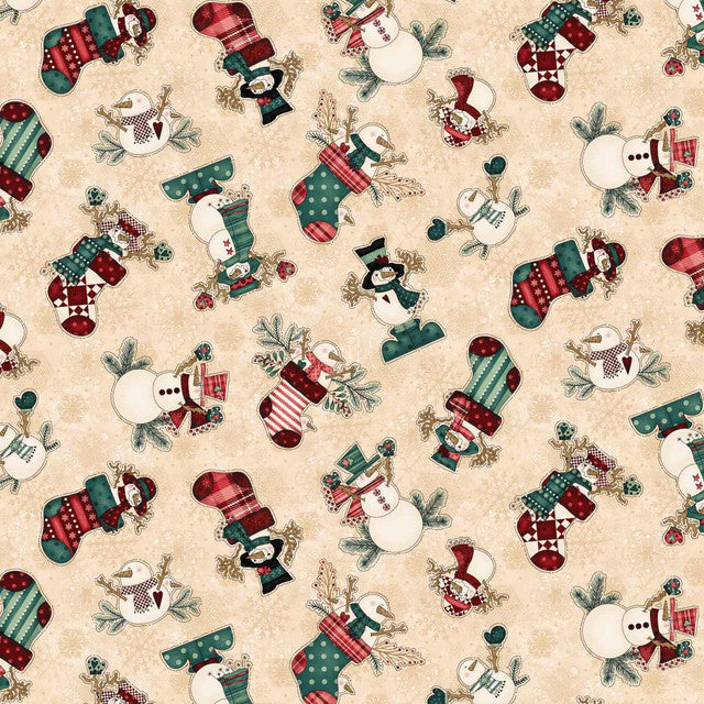 2536-41 Tan Snowmen Toss || Gifts of Gratitude