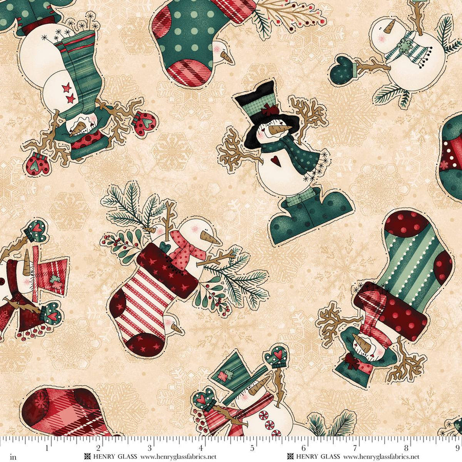 2536-41 Tan Snowmen Toss || Gifts of Gratitude