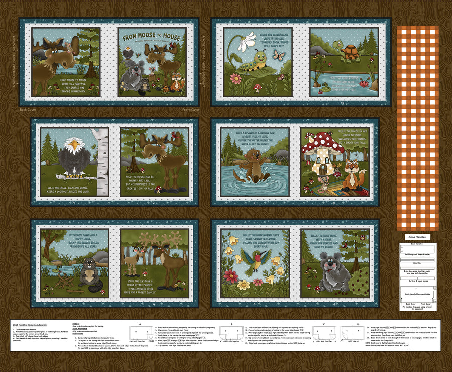 2721BP-38 From Moose to Mouse Book Panel | Little Readers 8