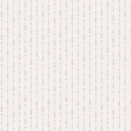 3135F-44 Cream Arrow Stripe Flannel || The Mountains are Calling