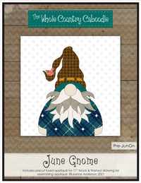 June Gnome Applique