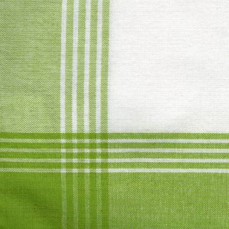 Tea Towel McLeod No Stripe Lime Green with White