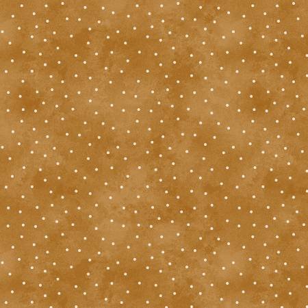 MAS8119-T Gingerbread Scattered Dots || Beautiful Basics