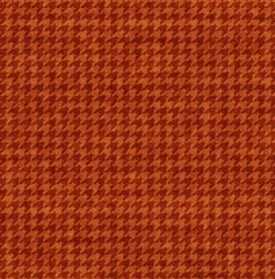 Houndstooth Orange - 8624-35