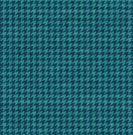 Houndstooth Teal - 8624-77