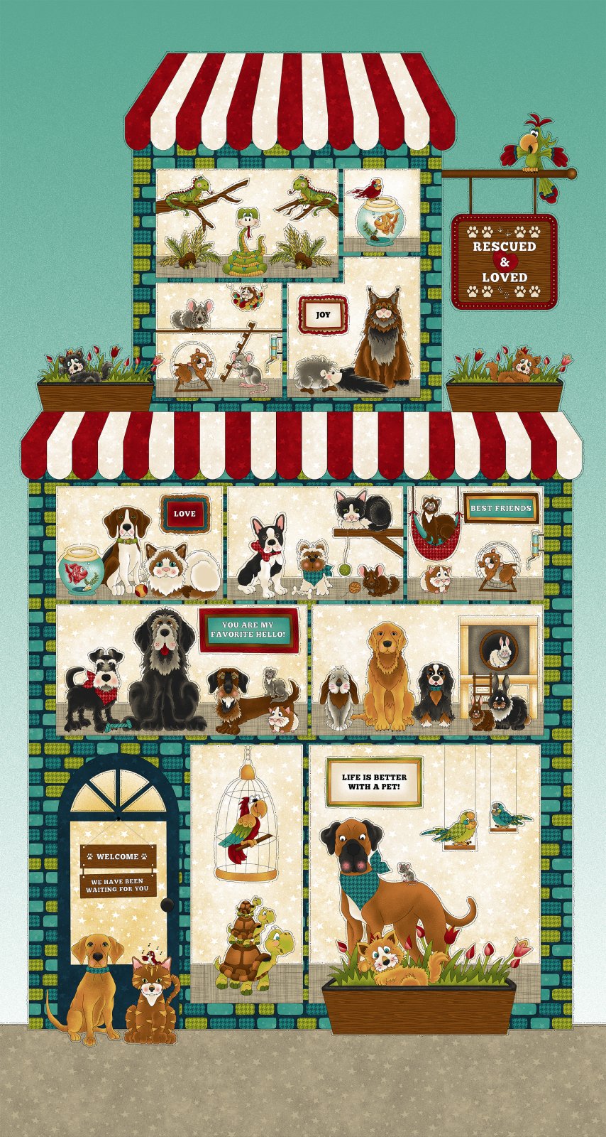 Rescued & Loved - 9399P-17