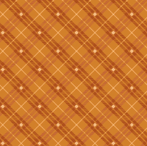Bias Plaid Basic Orange - 9611-35