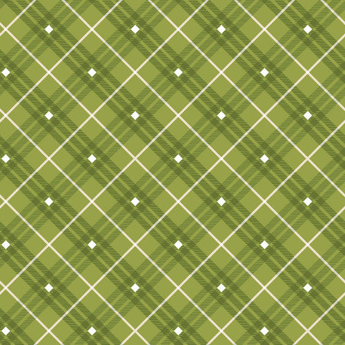 Bias Plaid Basic Green - 9611-66