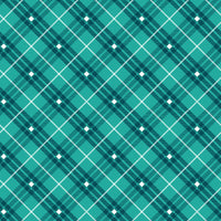 Bias Plaid Basic Teal - 9611-76