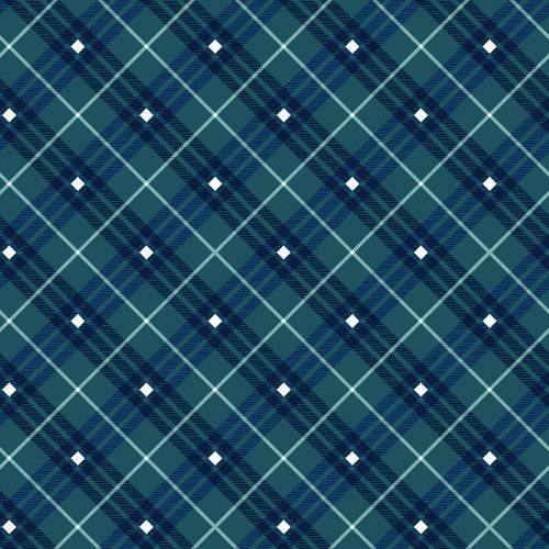 Bias Plaid Basic Navy - 9611-77