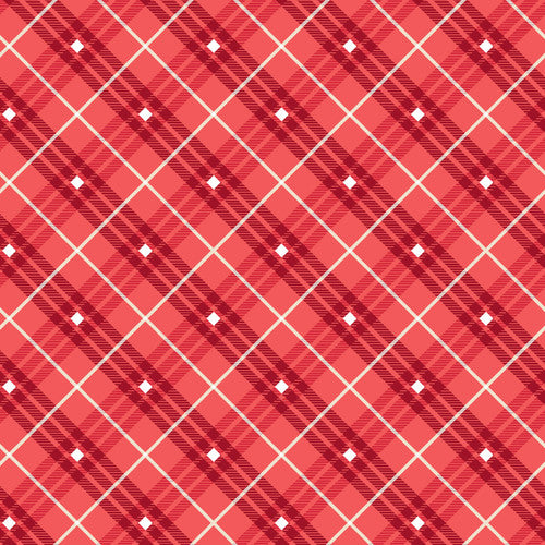 Bias Plaid Basic Rose - 9611-85