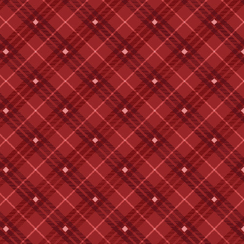 Bias Plaid Basic Red - 9611-88