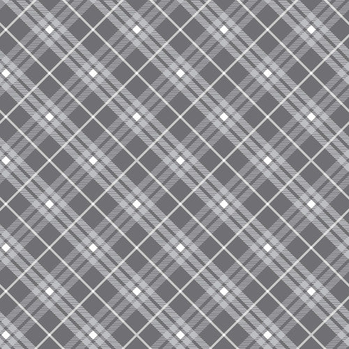 Bias Plaid Basic Grey - 9611-90